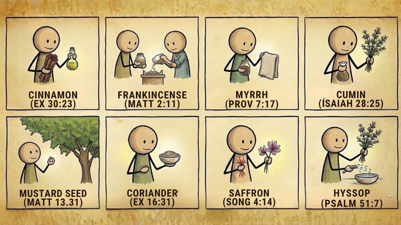 Every Ancient Spice in the Bible That Actually Heals Explained