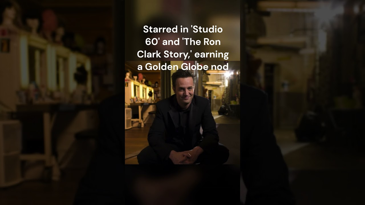 In Memory Of Matthew Perry: Facts you didn't know