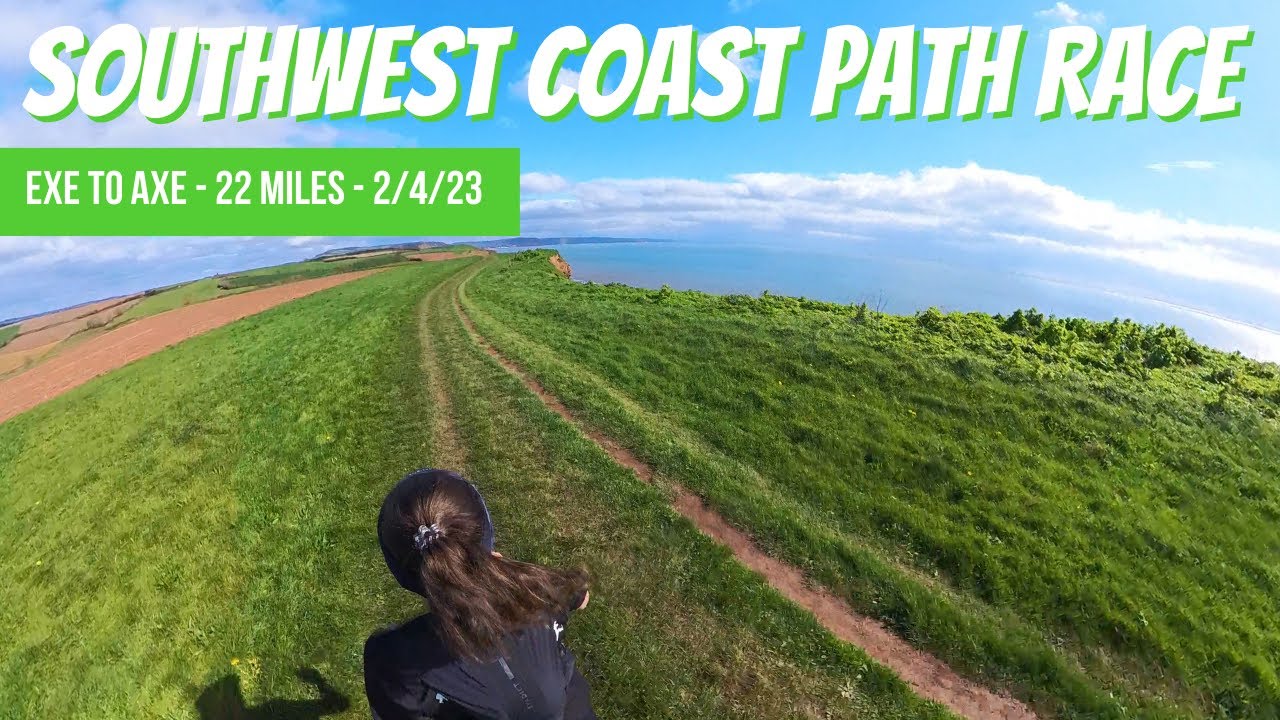 Run along the Southwest Coast Path with me! | Exe to Axe 2023