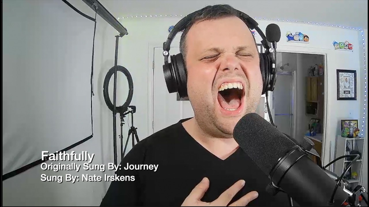 Faithfully (Journey Cover) Sung by Nate Irskens