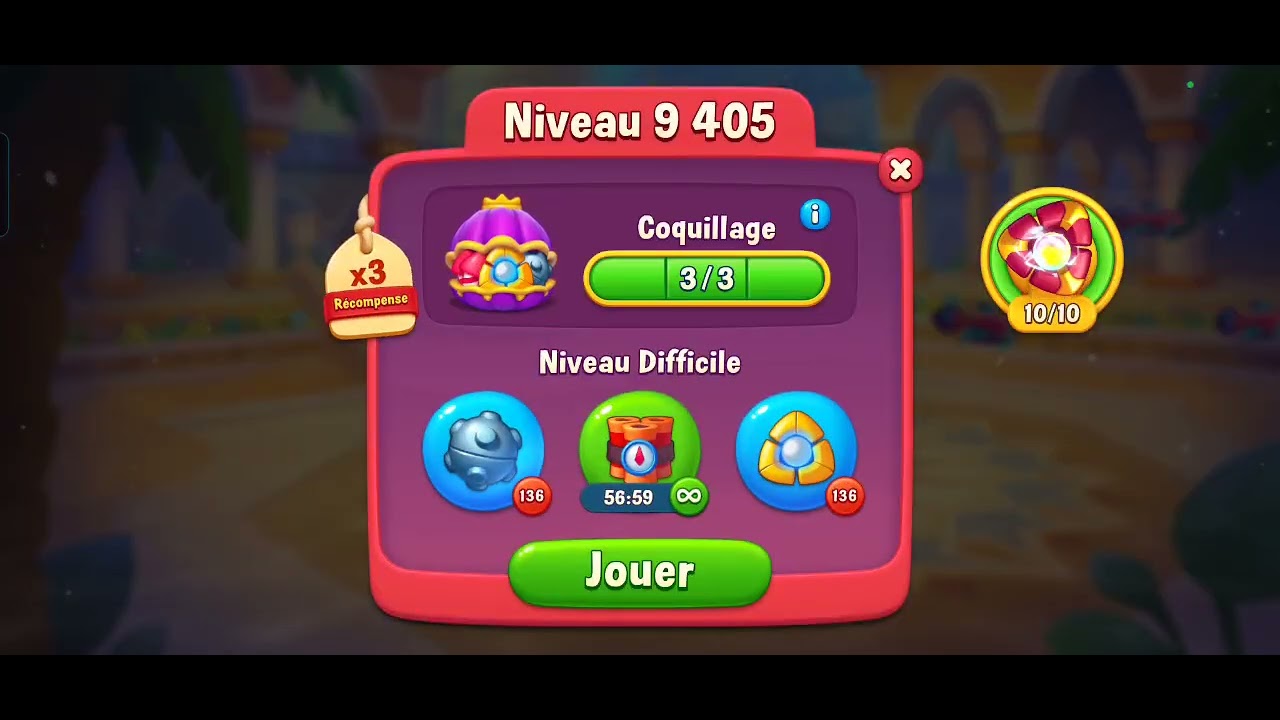 Fishdom level 9395 to 9412 / niveau 9395 au 9412