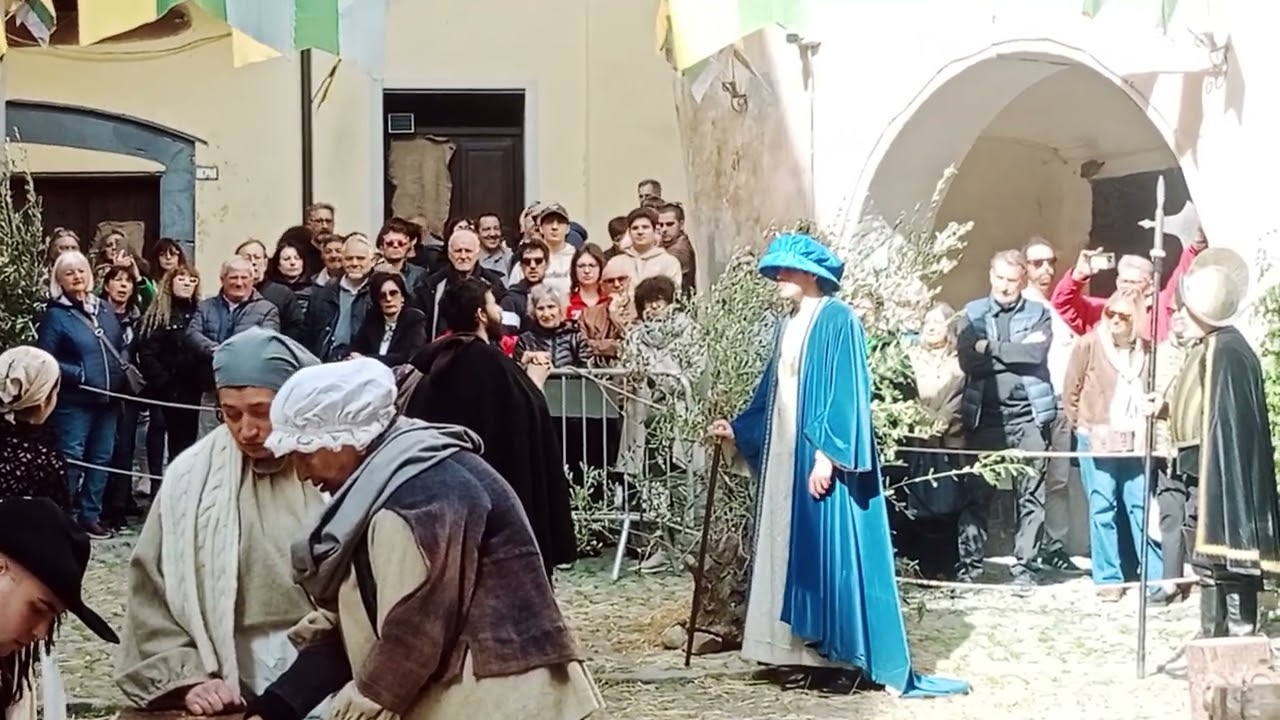Festeggiamenti di San Benedetto Revelli a Taggia 2026 Ambientazione del Rione Paraxio 