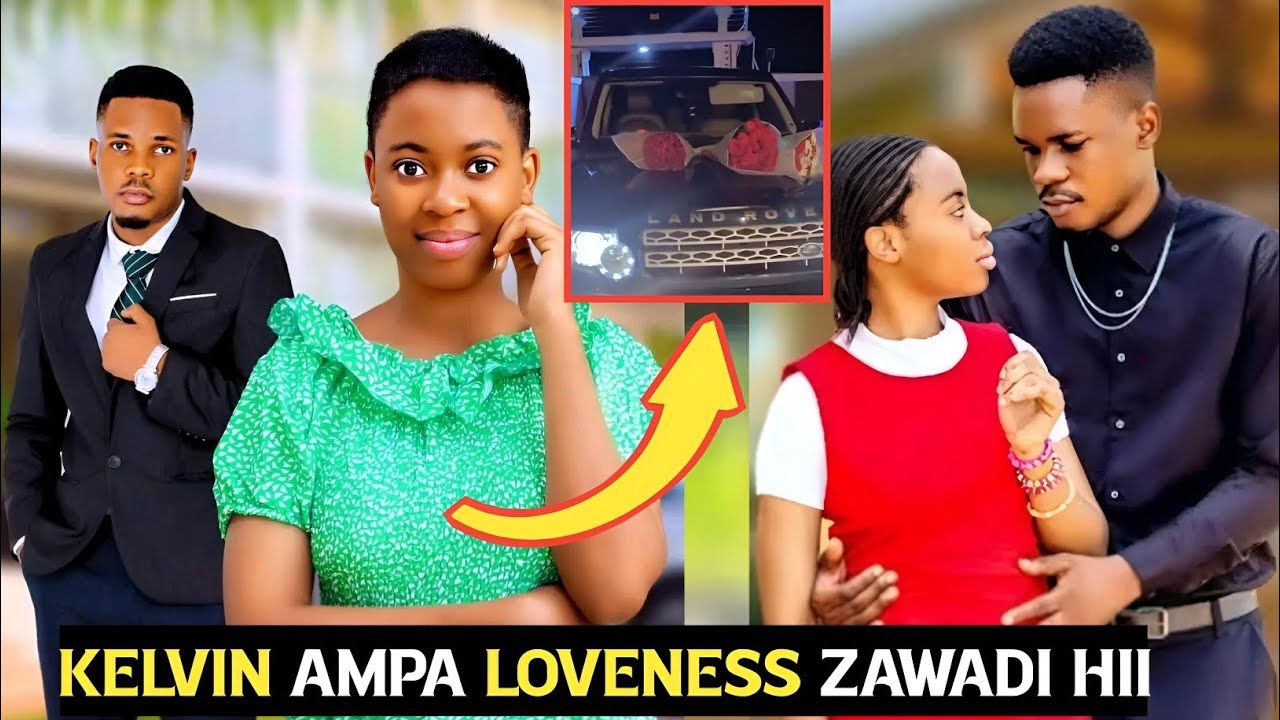 KELVIN AMPA ZAWADI HII LOVENESS KAMA MPENZI WAKE. JE MPAKA HAPA NINI KATI YAO😂