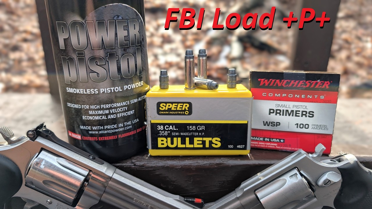 FBI Load .38 Special +P+ Supercharged Load - Speer LSWC Hollow Point