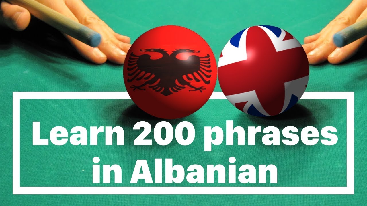 Learn Albanian: 200 phrases in Albanian for Beginners (Native Speaker from Prishtina)