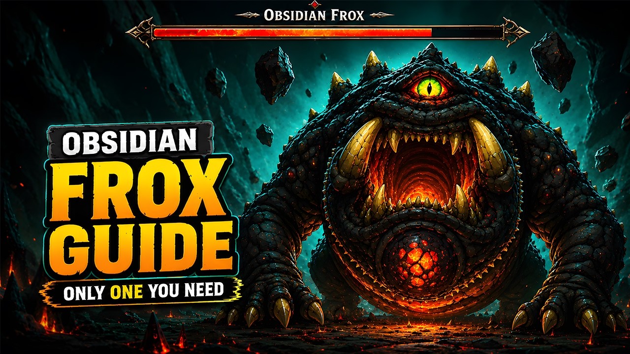 The Only OBSIDIAN FROX Guide You Will EVER Need in The Legend of Zelda : Tears of the Kingdom