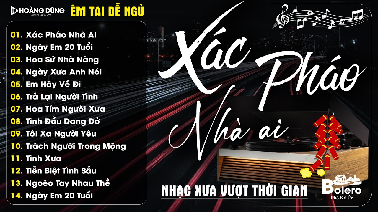 XÁC PHÁO NHÀ AI ➤ Nghe Thử Một Lần Đảm Bảo Sẽ Không Hối Hận | Bolero Gia Tiến Cực ÊM TAI DỄ NGỦ