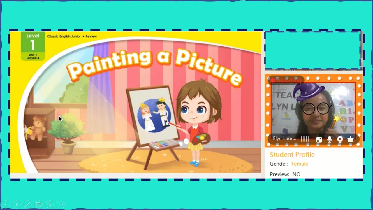 Painting a Picture | 51Talk Lesson