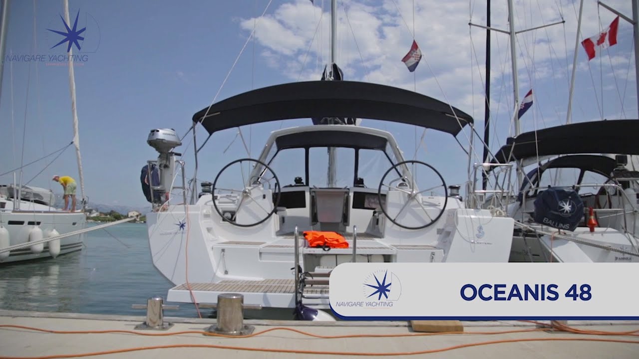 VIDEO CHECK-IN BENETEAU OCEANIS 48 - FURLING MAIN SAIL
