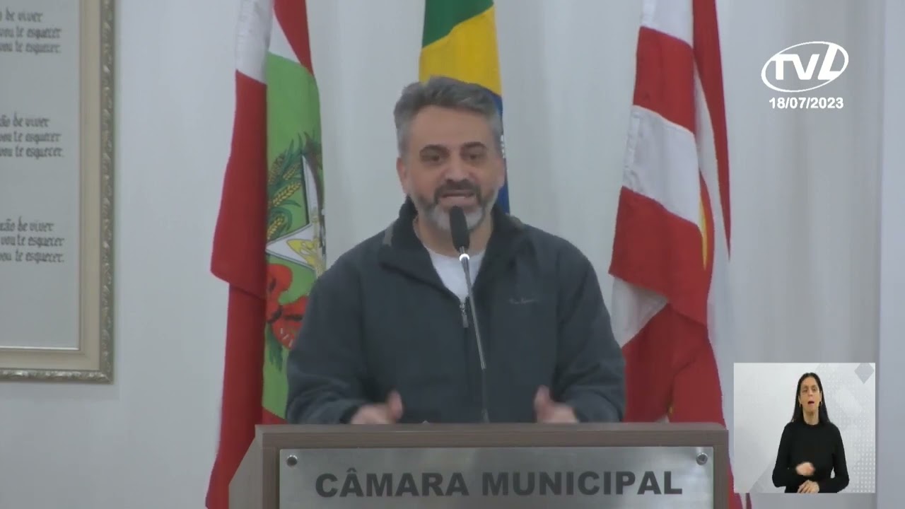 Pronunciamento Professor Gilson de Souza - 18/07/2023