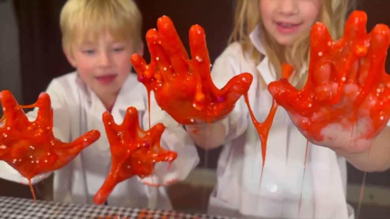 Learn How to Make Halloween Slime!