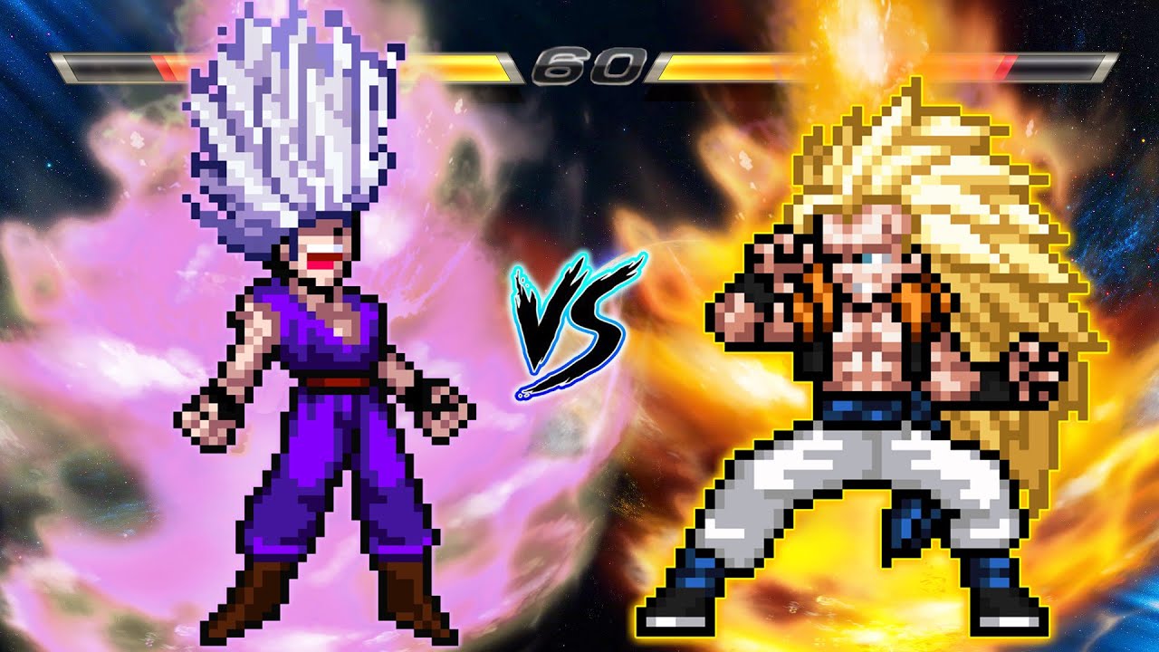 BEAST GOHAN JUS VS GOGETA SSJ3 OP