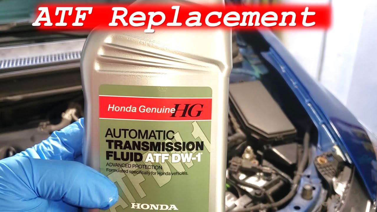 Cambiar Líquido de Transmisión Automática Honda Civic 2013. Automatic Transmission Fluid. ATF DW-1