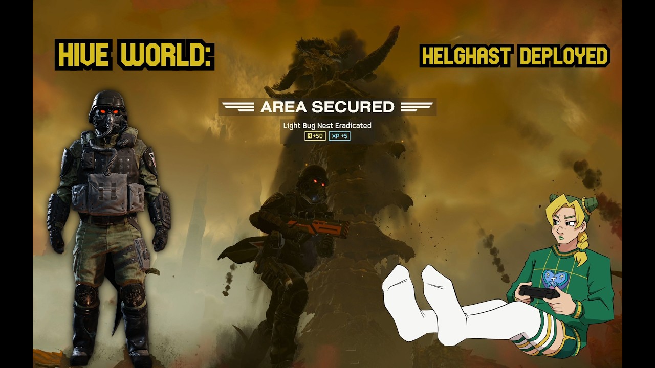 Helldivers 2: Hiveworld | Killzone Armor | Restart Oil Pumps