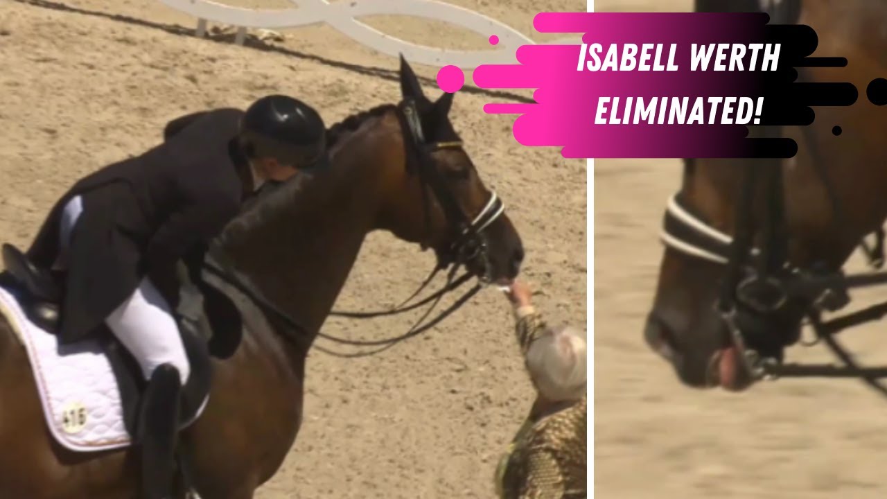 Isabell Werth Eliminated For Blood In The Grand Prix Dressage Nations Cup At Aachen