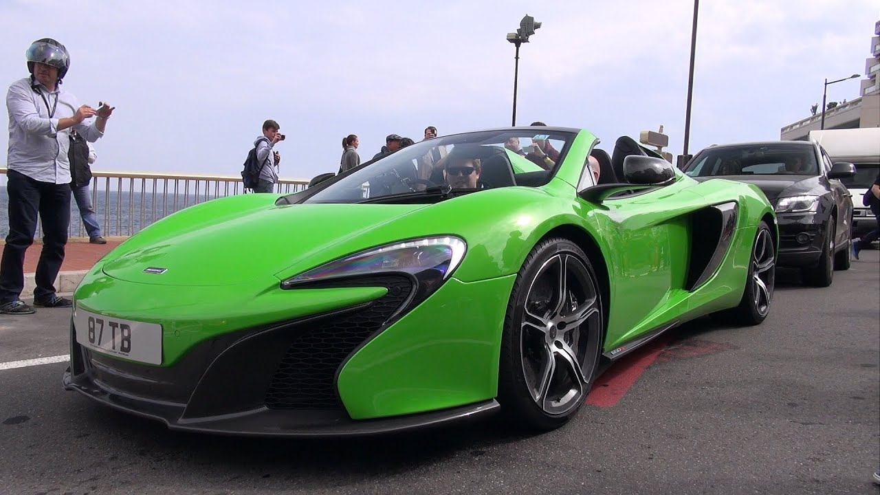 Mantis Green McLaren 650S Spider - Launch Control & Drag Racing!