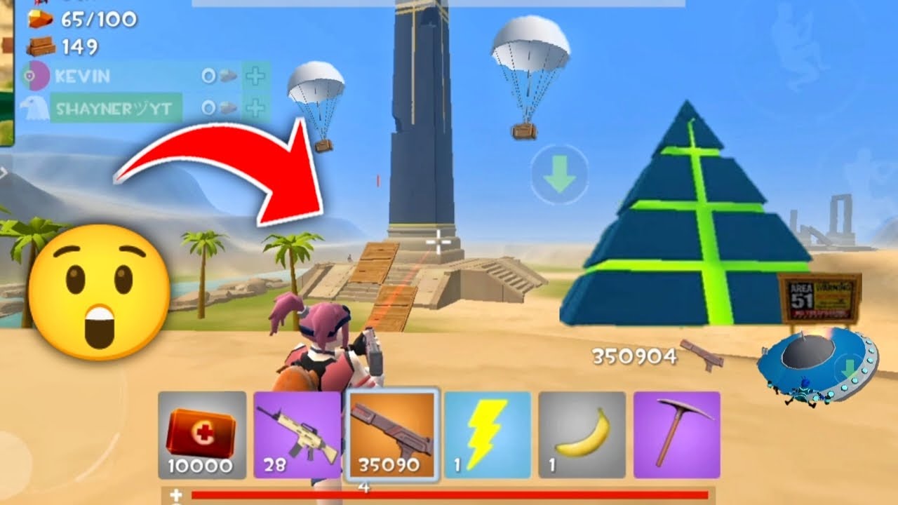 Rocket Royale Infinity Loots from Hacker
