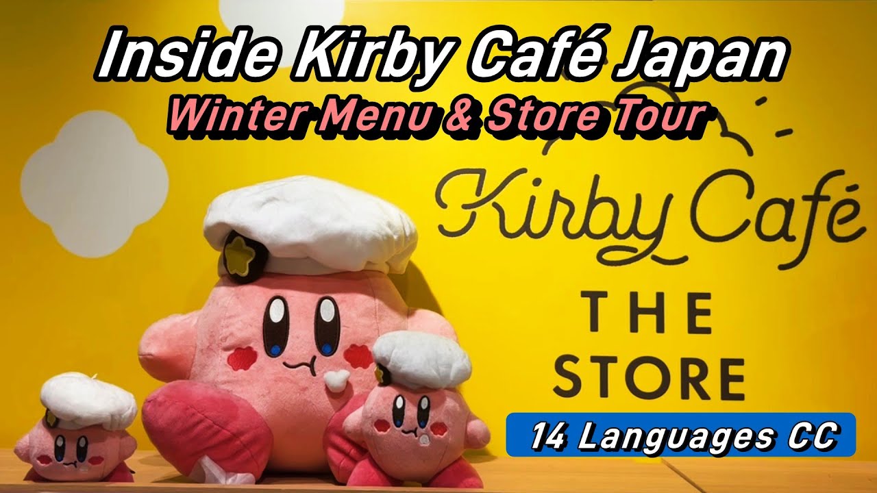 Inside Kirby Café Japan (Tokyo & Osaka) – Winter Menu & Store Tour 2025
