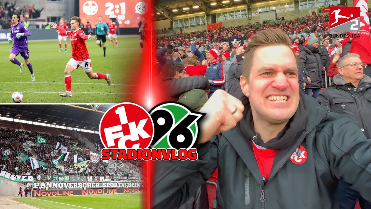 👹🔥 Der BETZE BEBT in der NACHSPIELZEIT! | 1. FC Kaiserslautern - Hannover 96 | Stadionvlog