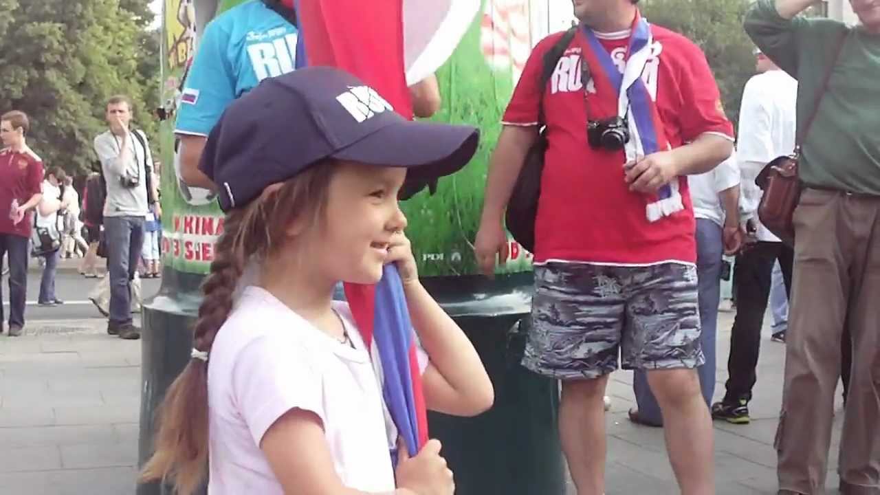 Euro 2012 - A small fan of the Russian National Football Team