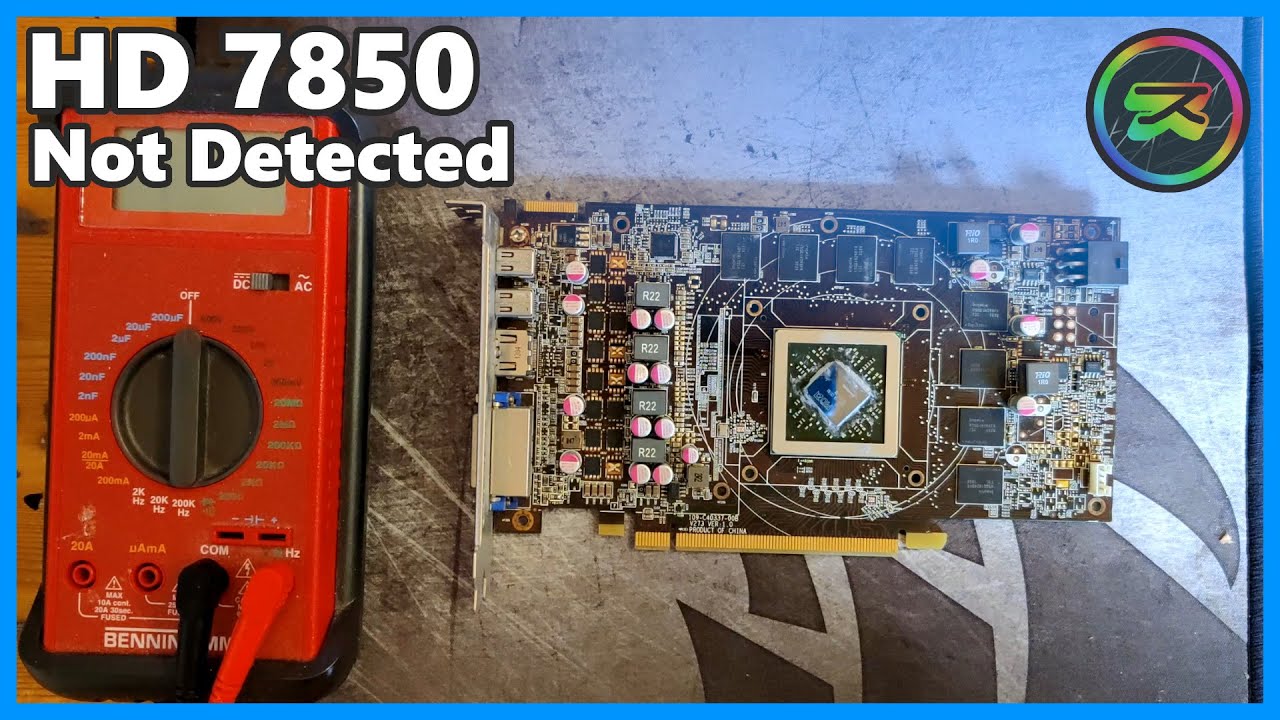 Radeon HD 7850 not Detected // Troubleshooting