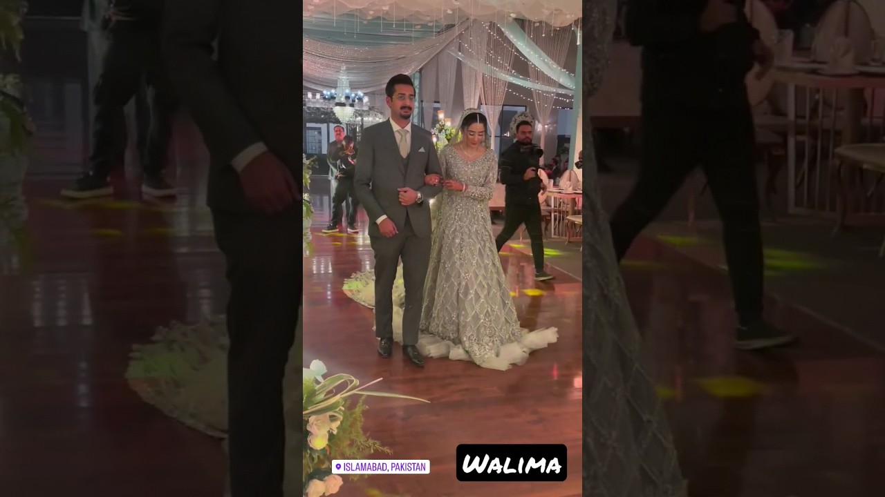 Dulha aur Dulhan ki walima ma shandar entry #shorts #amazing #entry #shaadi #couple