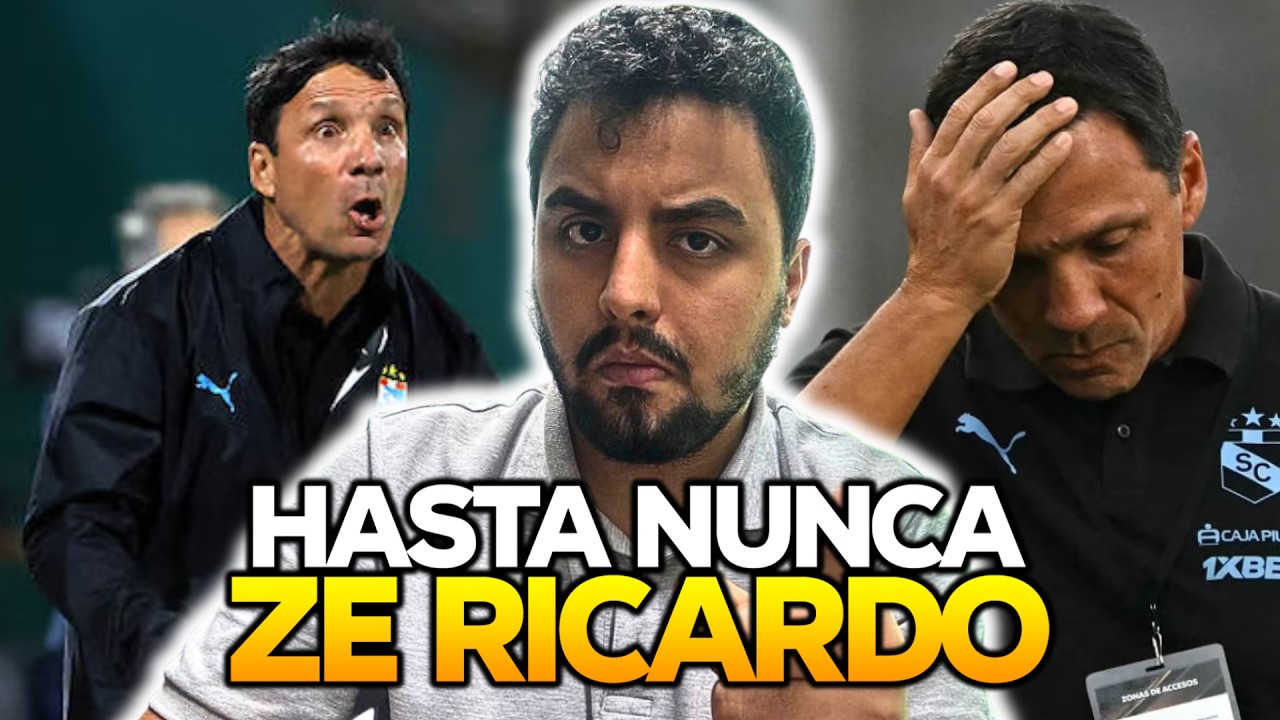 SE ACAB&Oacute;: ZE RICARDO FUERA DE CRISTAL | &iquest;QUIEN SERA EL NUEVO ENTRENADOR?