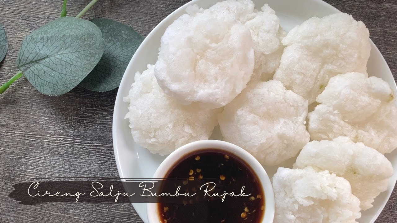 Renyah Lembut Resep Cireng Salju Bumbu Rujak Pedas Gurih Crispy Enak Anti Gagal! Bisa Difrozen!