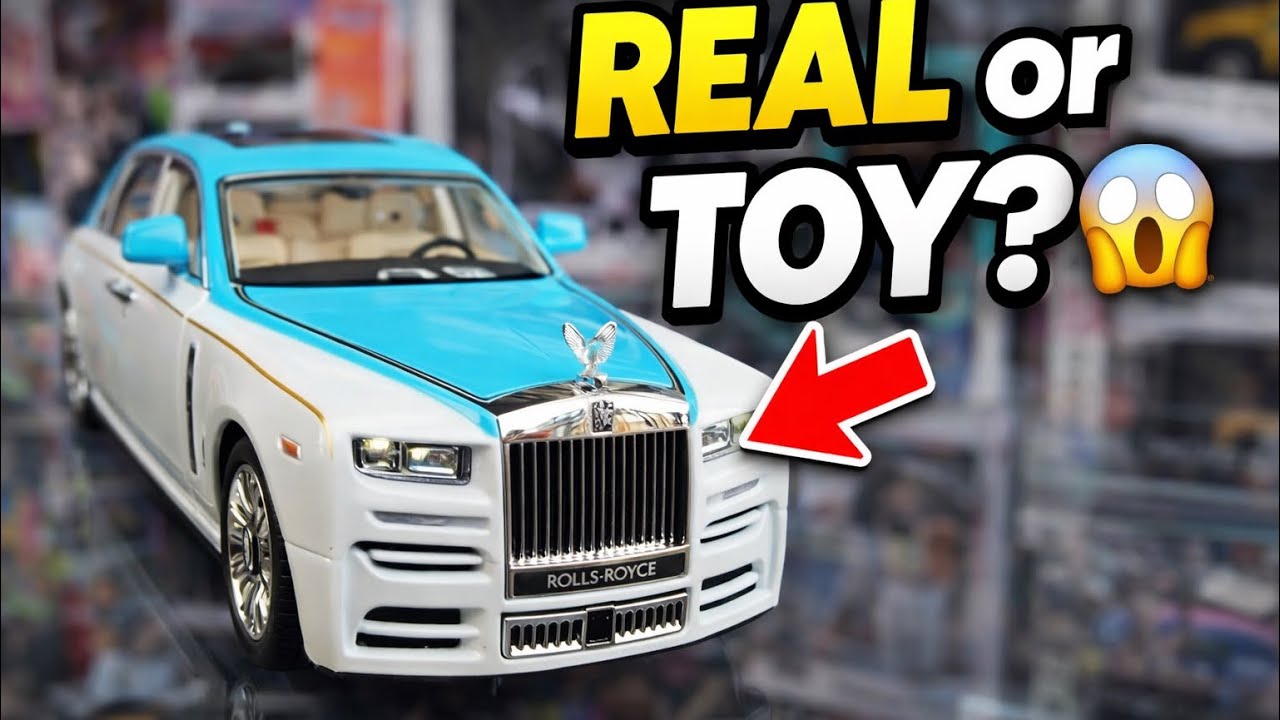 REAL or TOY? 😱 Ultra Real Rolls-Royce Die-Cast