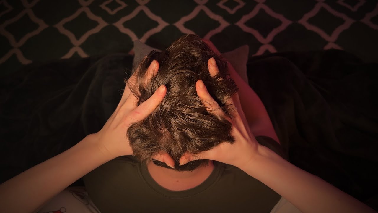 Relaxing → Aggressive | ASMR Head Massage & Fast Scratching