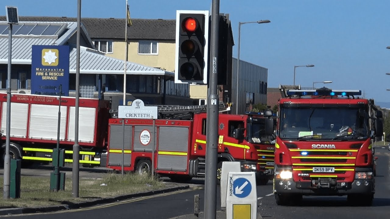 Merseyside Fire & Rescue Service - Croxteth Full House Turnout