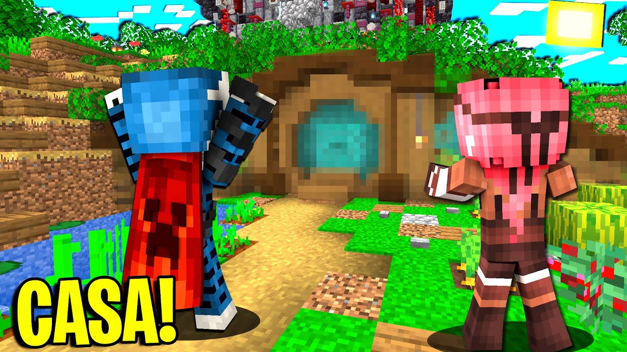 HO MODIFICATO LA MIA CASA NEL MONDO DEGLI YOUTUBER - MINECRAFT ITA