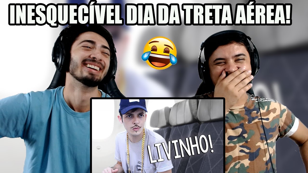 REACT O INESQUECÍVEL DIA DA TRETA AÉREA! (Caracol Raivoso)