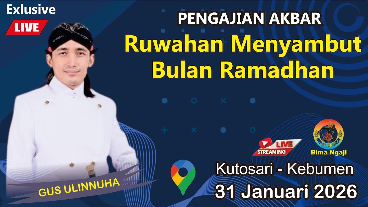 #LIVE PENGAJIAN AKBAR GUS ULINNUHA DIDESA TEMBANA, KUTOSARI,KEBUMEN 31 JANUARI 2026