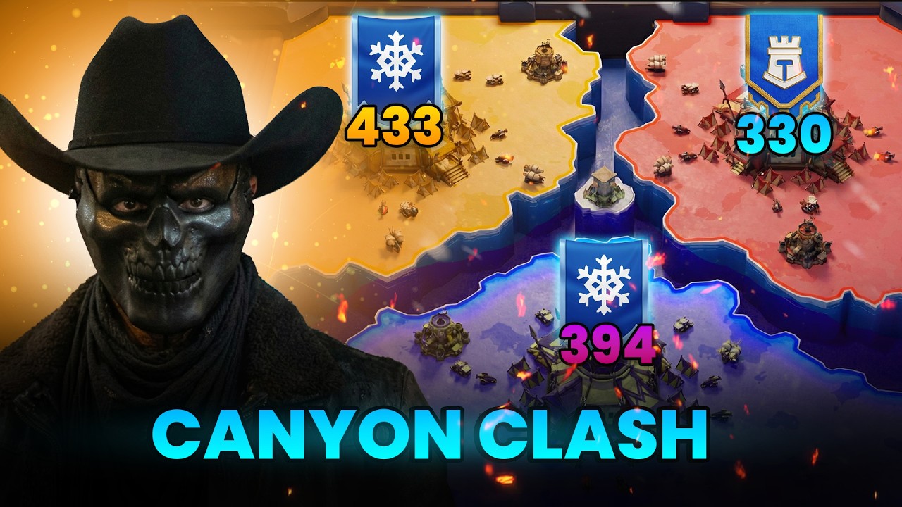 Intense Canyon Clash: 330 vs 433 vs 394 | Whiteout Survival