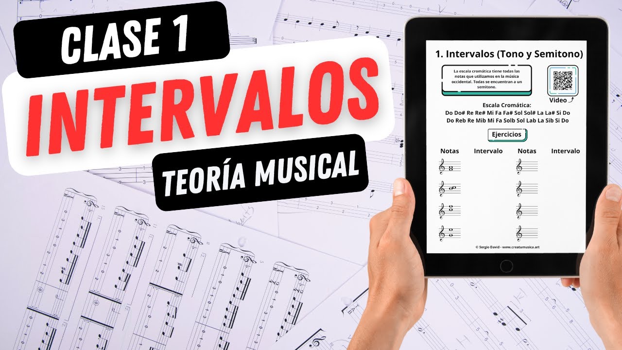 Cómo Contar Intervalos Musicales (Tono y Semitono) - Clases de Música