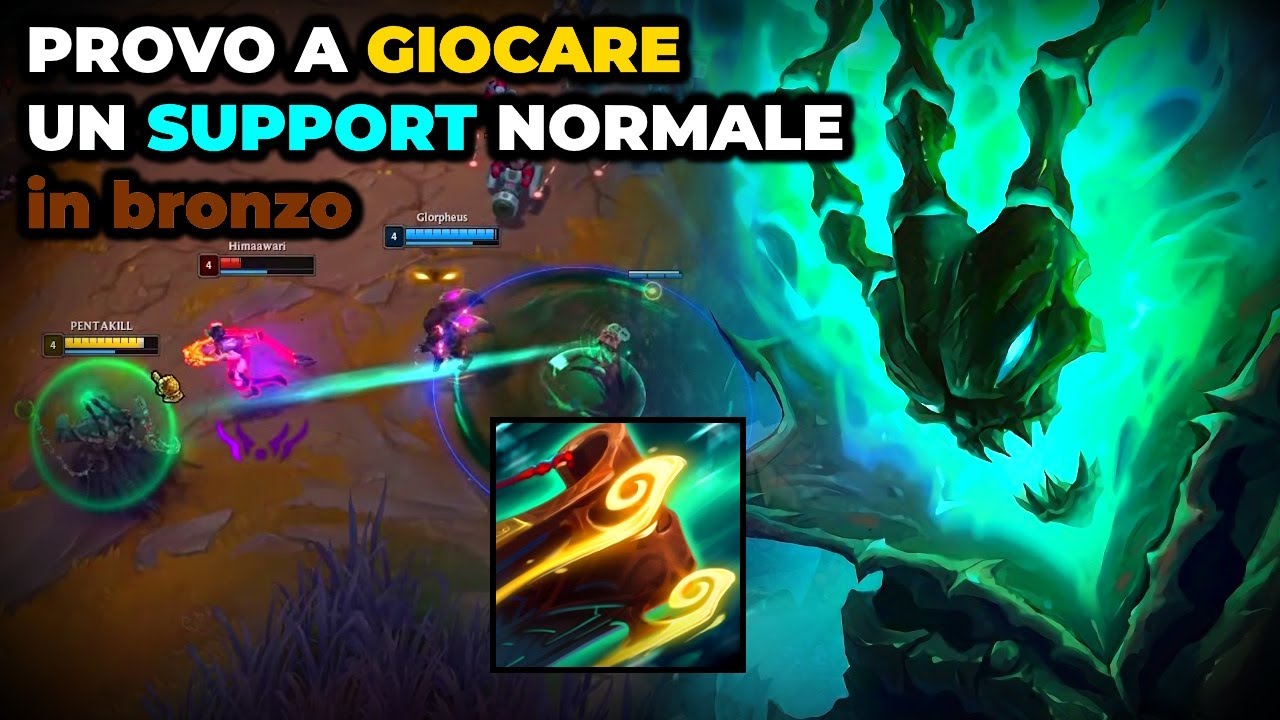IL THRESH SUPPORT CHE OGNI BRONZO VORREBBE AL SUO FIANCO - LoL ITA