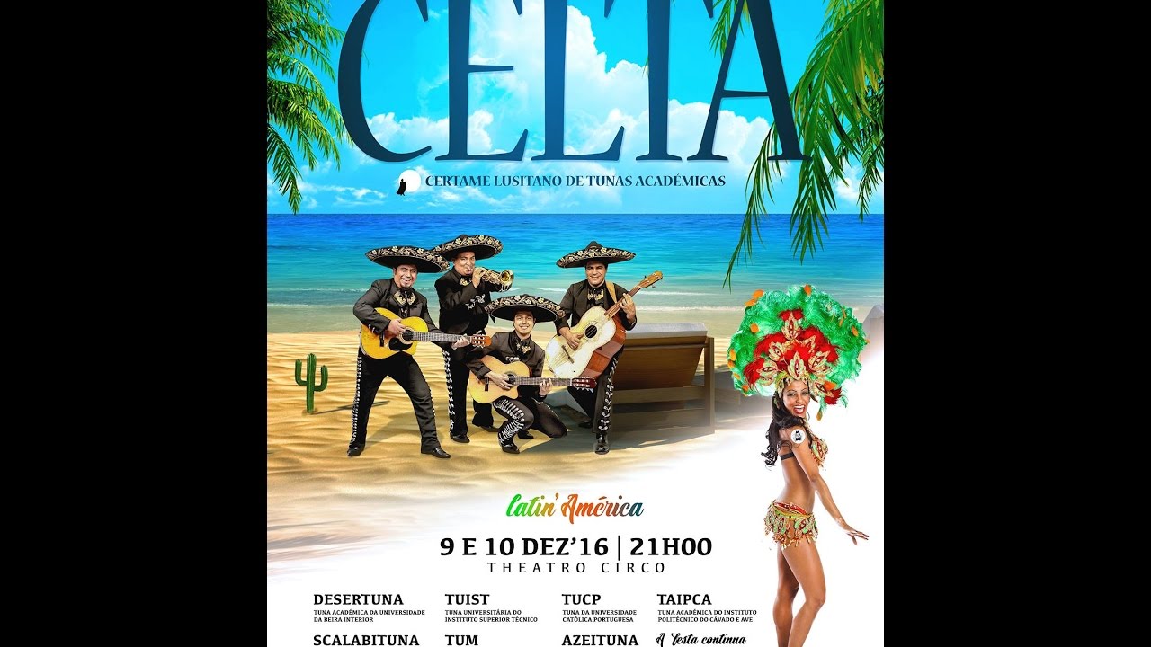 XXIII CELTA Latin'América | Azeituna | Sáb., 10.dez.2016 | Theatro Circo | Braga