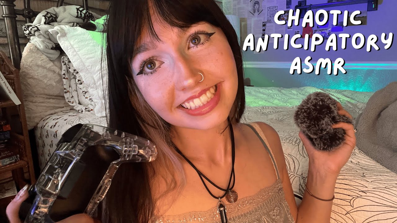 Anticipatory ASMR For Good Sleep (Super Up Close, Soft Spoken, Stuttering)