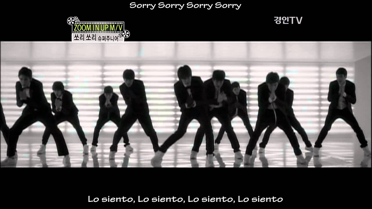 Super Junior - Sorry, Sorry (Sub Espa&ntilde;ol - Hangul - Romanizaci&oacute;n)