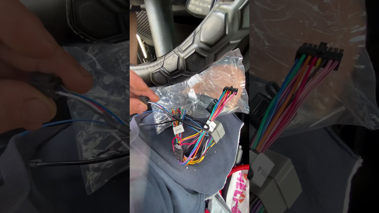 Install radio Jeep Wrangler 2008