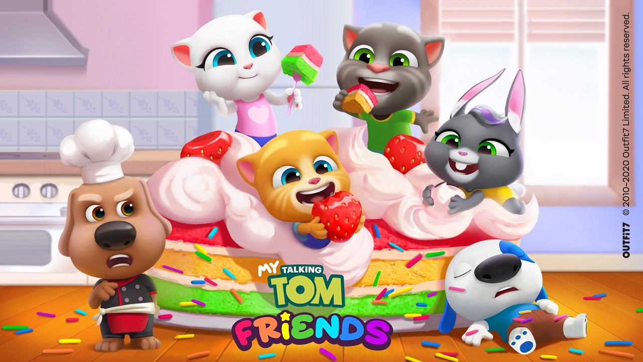 TALKING TOM LIVE WITH FAMILY & FRIENDS #talkingtom #talkingcat #t #talkingtom2 #prismlivestudio