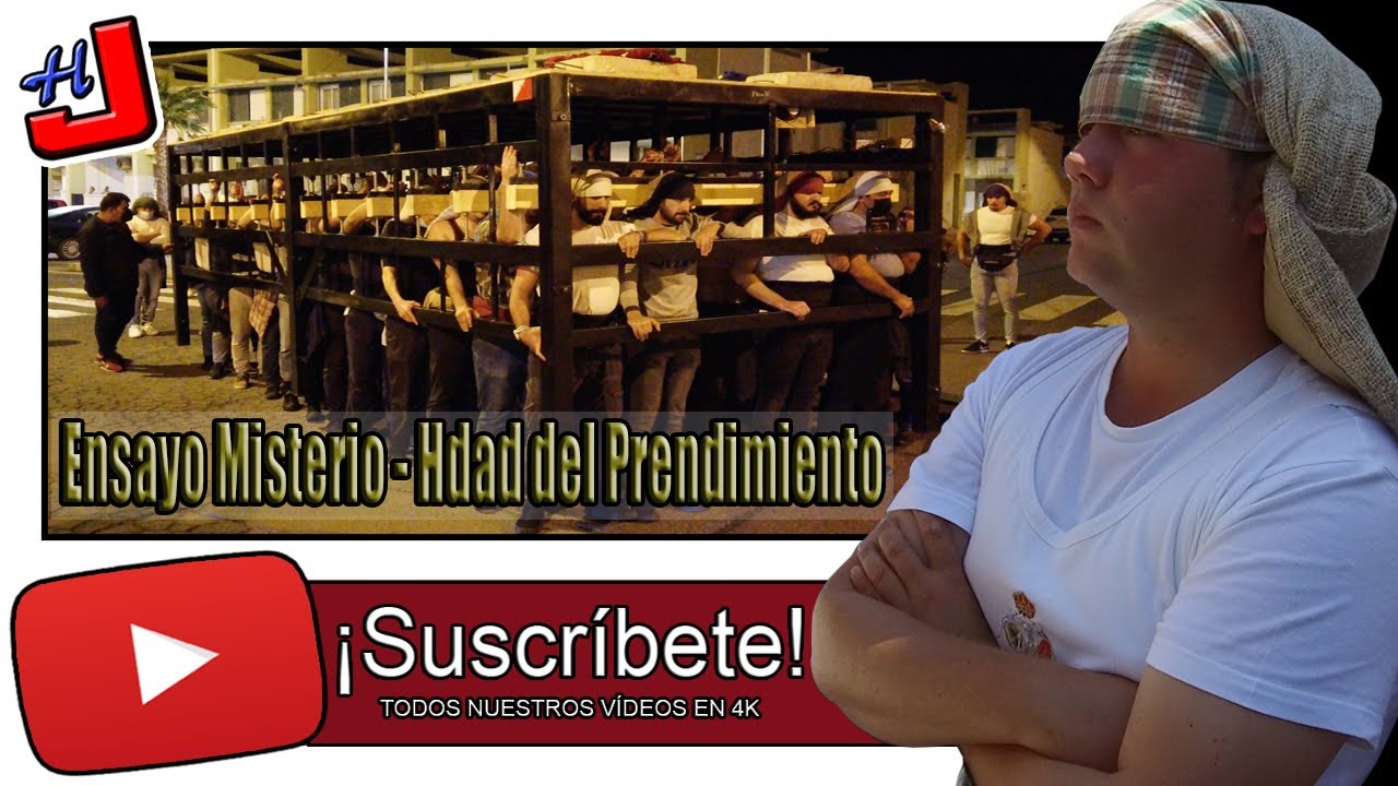 🗓 ENSAYO COSTALEROS 🏘 HDAD DEL PRENDIMIENTO ⚜️ Misterio ⚜️ 2022 📹 4K