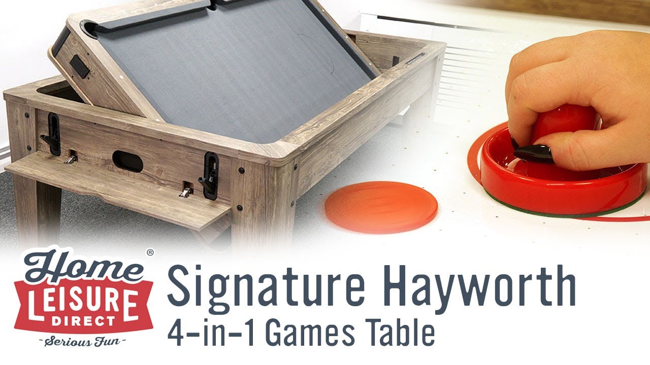 Signature Hayworth 4-in-1 Games Table