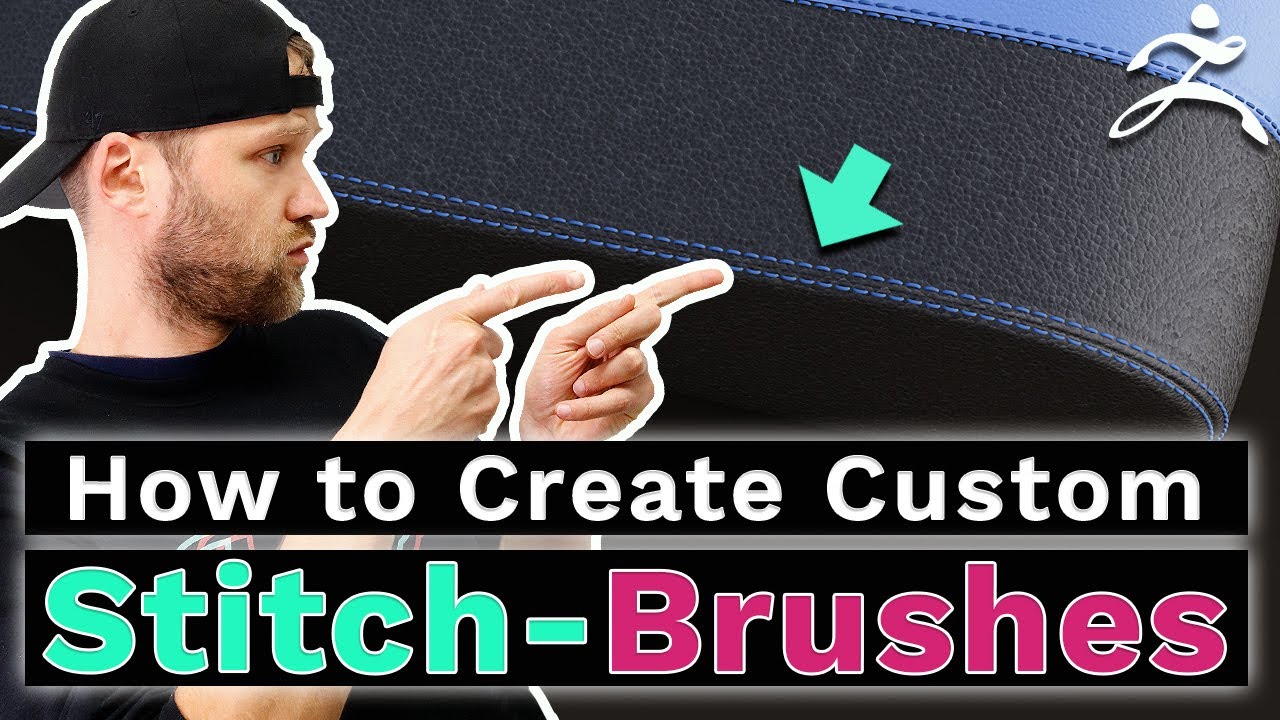 How to Create a Custom Stitch Brush in ZBrush