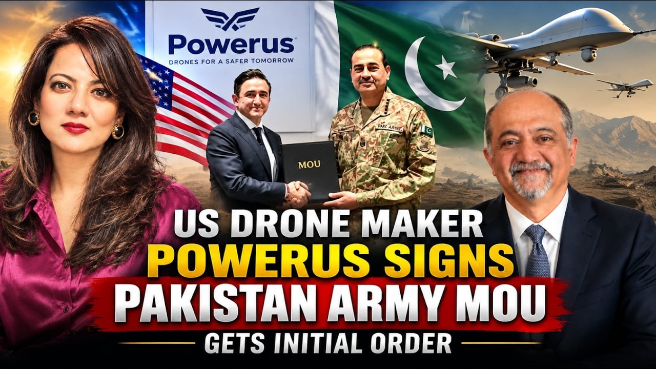 #DrMuqtedarKhan US drone maker Powerus signs #Pakistan Army MOU, gets initial order #ArzooKazmi 
