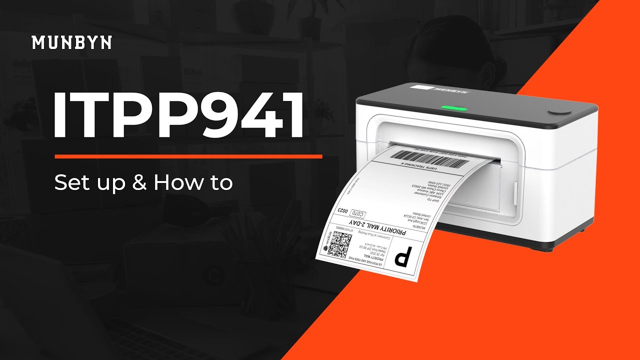 MUNBYN RealWriter 941 Set up & How to