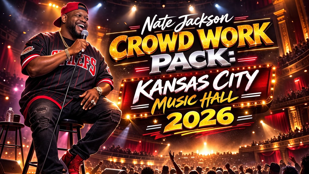 Nate Jackson Crowd Work Pack: Kansas City Music Hall 2026 | Crowd Work Compilation
