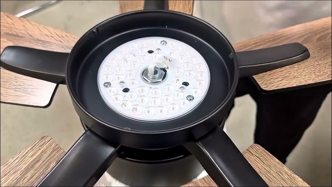 60004 Ceiling Fan with Light Installation Tutorial-FC