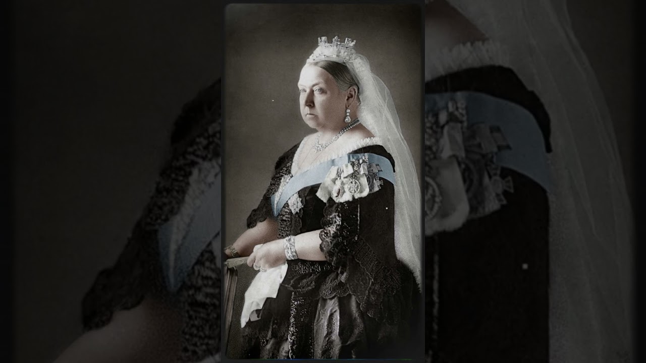 👑 Why Did Queen Victoria Wear Black for 40 Years? The Tragic Truth Behind Her Mourning!  #shorts